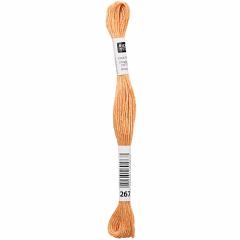 Rico Design Stickgarn (Sticktwist) - Farbe 267 rostbraun