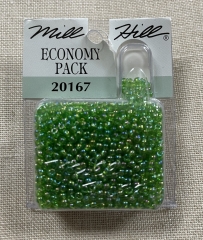 Mill Hill Seed Beads 00167 Christmas Green Economy Pack Ø 2,2 mm