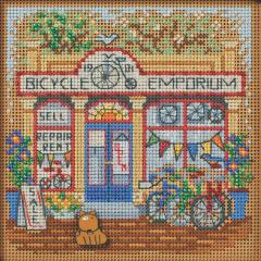 Mill Hill Stickpackung - Bicycle Emporium - Main Street (2024)