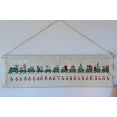 Pomp Stitch - Adventskalender Weihnachtszug