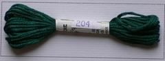 Soie dAlger Seidenstickgarn - Farbe 204 grün