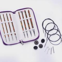 Set Häkelnadeln KnitPro Symfonie tunesisch - 3,50 - 8,00 mm