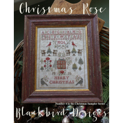 Christmas Rose - Blackbird Designs (Stickvorlage)