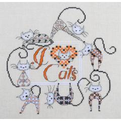 MarNic Designs - I Love Cats