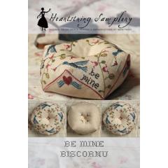 Heartstring Samplery - Be Mine Biscornu