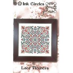 Ink Circles - Lace Flowers