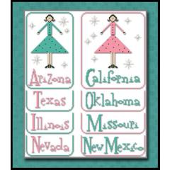 Little House Needleworks - Route 66 The States