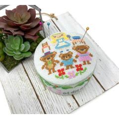 Tiny Modernist - Fairy Tale Pin Cushions Goldilocks (Stickvorlage)