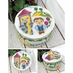 Tiny Modernist - Fairy Tale Pin Cushions Rapunzel (Stickvorlage)