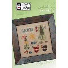 Heart In Hand Needleart - Doodles - Summer (w/emb)
