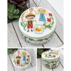 Tiny Modernist - Fairy Tale Pin Cushions Pinocchio (Stickvorlage)