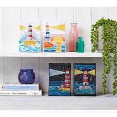 Tiny Modernist - Seashore Lighthouses (Stickvorlage)