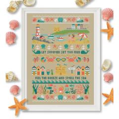 Tiny Modernist - Summer Band Sampler (Stickvorlage)