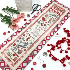 Tiny Modernist - Sewing Room Bell Pull (Stickvorlage)