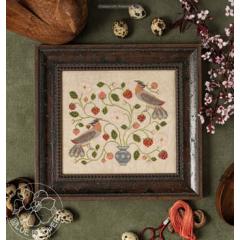 The Blue Flower - Strawberry Bird