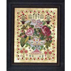 Hands Across The Sea Samplers - Jane Hopkins 1875