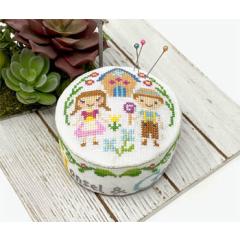 Tiny Modernist - Fairy Tale Pin Cushions Hansel & Gretel (Stickvorlage)