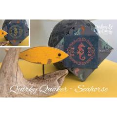 Darling & Whimsy Designs - Quirky Quakers - Seahorse