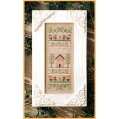 Country Cottage Needleworks - Sampler Of The Month October