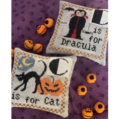 Romys Creations - Halloween Alphabet - C & D