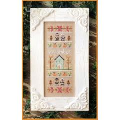 Country Cottage Needleworks - Sampler Of The Month November