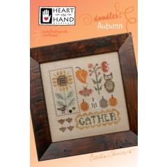Heart In Hand Needleart - Doodles - Autumn (w/emb)