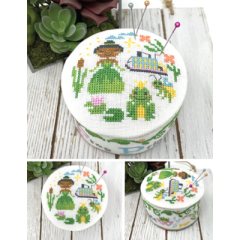 Tiny Modernist - Fairy Tale Pin Cushions Frog Prince (Stickvorlage)