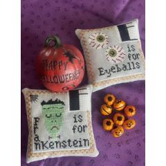 Romys Creations - Halloween Alphabet - E & F
