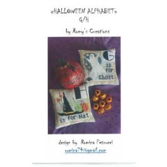 Romys Creations - Halloween Alphabet - G & H