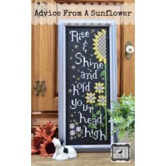 Annie Beez Folk Art - Advice From A Sunflower