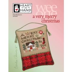 Heart In Hand Needleart - Very Merry Christmas (w/emb)