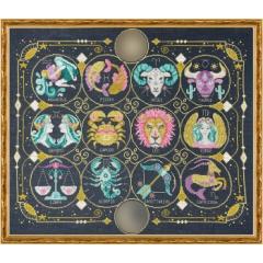 Tiny Modernist - Zodiac Signs 12 (Stickvorlage)