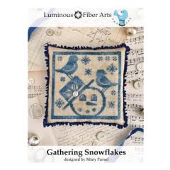 Luminous Fiber Arts - Gathering Snowflakes