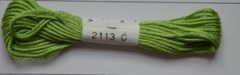Soie dAlger Seidenstickgarn - Farbe 2113 gelbgrün