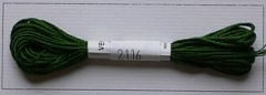 Soie dAlger Seidenstickgarn - Farbe 2116 gelbgrün