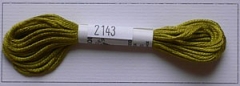 Soie dAlger Seidenstickgarn - Farbe 2143 warmes gelbgrün