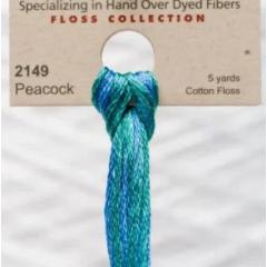 Peacock - Weeks Dye Works Hand Dyed Floss