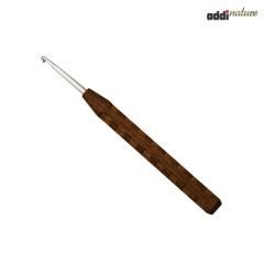 Häkelnadel 6,00 mm - Addi Nature Walnuss - Ausverkauf