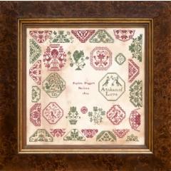 Hands Across The Sea Samplers - Sophia Doggett 1804