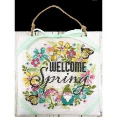 Tiny Modernist - Spring Wreath (Stickvorlage)