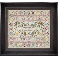 Hands Across The Sea Samplers - Mrs Campbell 1805