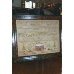 Chessie & Me - Martha Jefferson 1842 Sampler