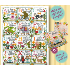 Tiny Modernist - Happy Alphabet 4 JKL (Stickvorlage)