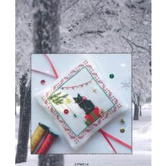 Cotton Pixels - Winter Cat