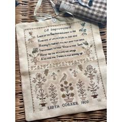 Stacy Nash Primitives - Lidya Corker Sampler Sewing Roll