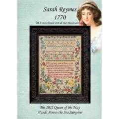 Stickvorlage Hands Across The Sea Samplers - Sarah Reymes 1770