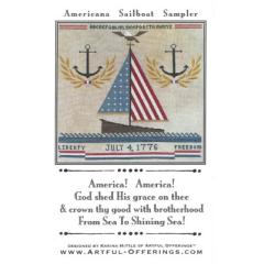 Artful Offerings - Americana Sailboat Sampler