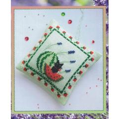 Cotton Pixels - Watermelon Cat