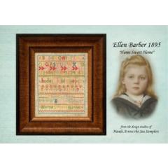 Hands Across The Sea Samplers - Ellen Barber 1895 Home Sweet Home