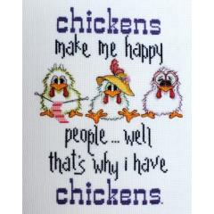 MarNic Designs - Chickens Make Me Happy
